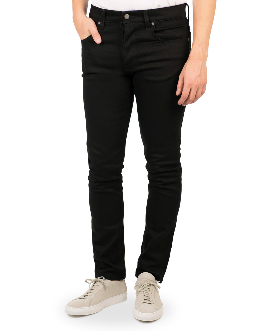Herre | Jeans | Nudie Jeans | Tilted Tor Organic Slim Fit Stretch Jeans Dry Everblack