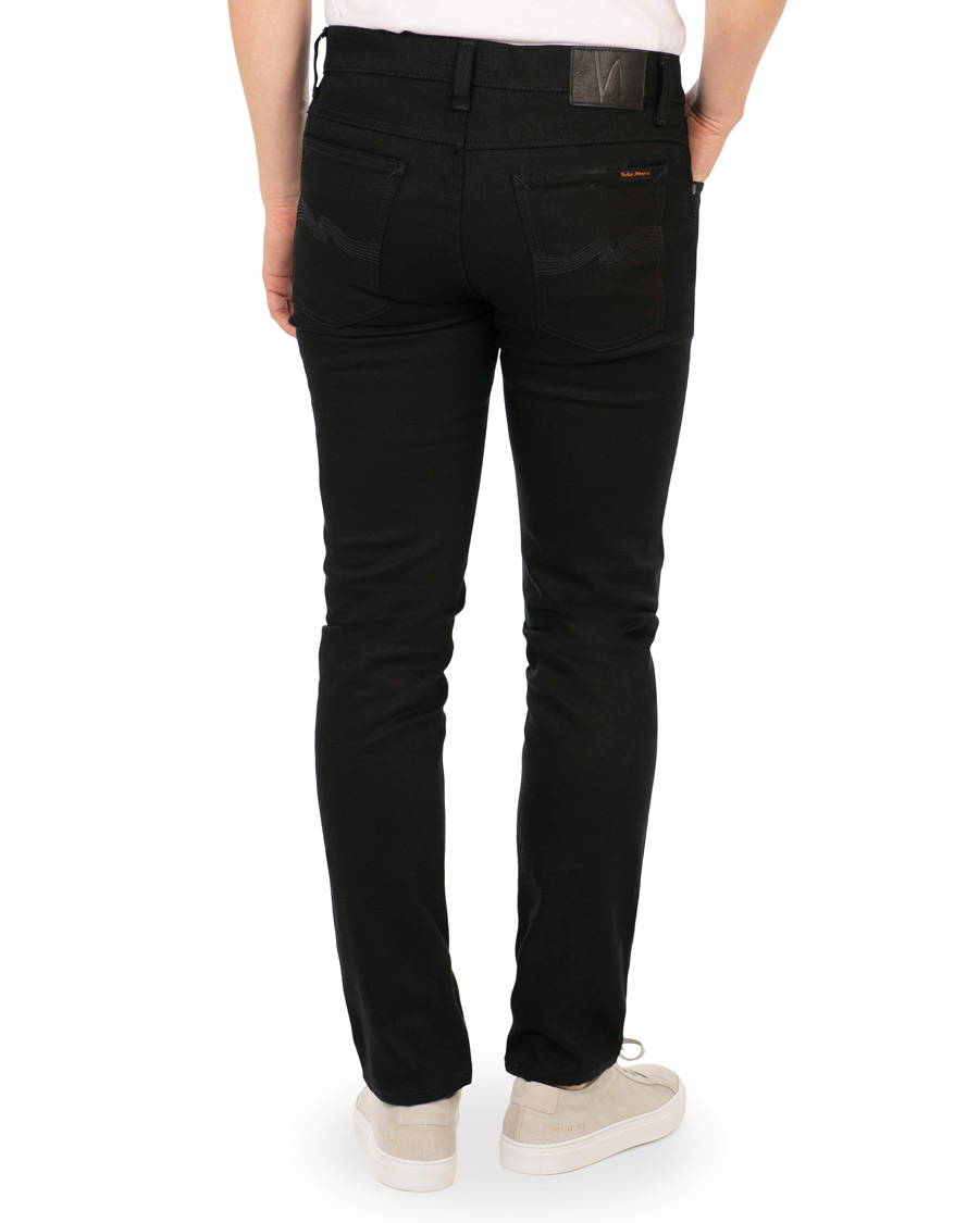 Herre | Jeans | Nudie Jeans | Tilted Tor Organic Slim Fit Stretch Jeans Dry Everblack