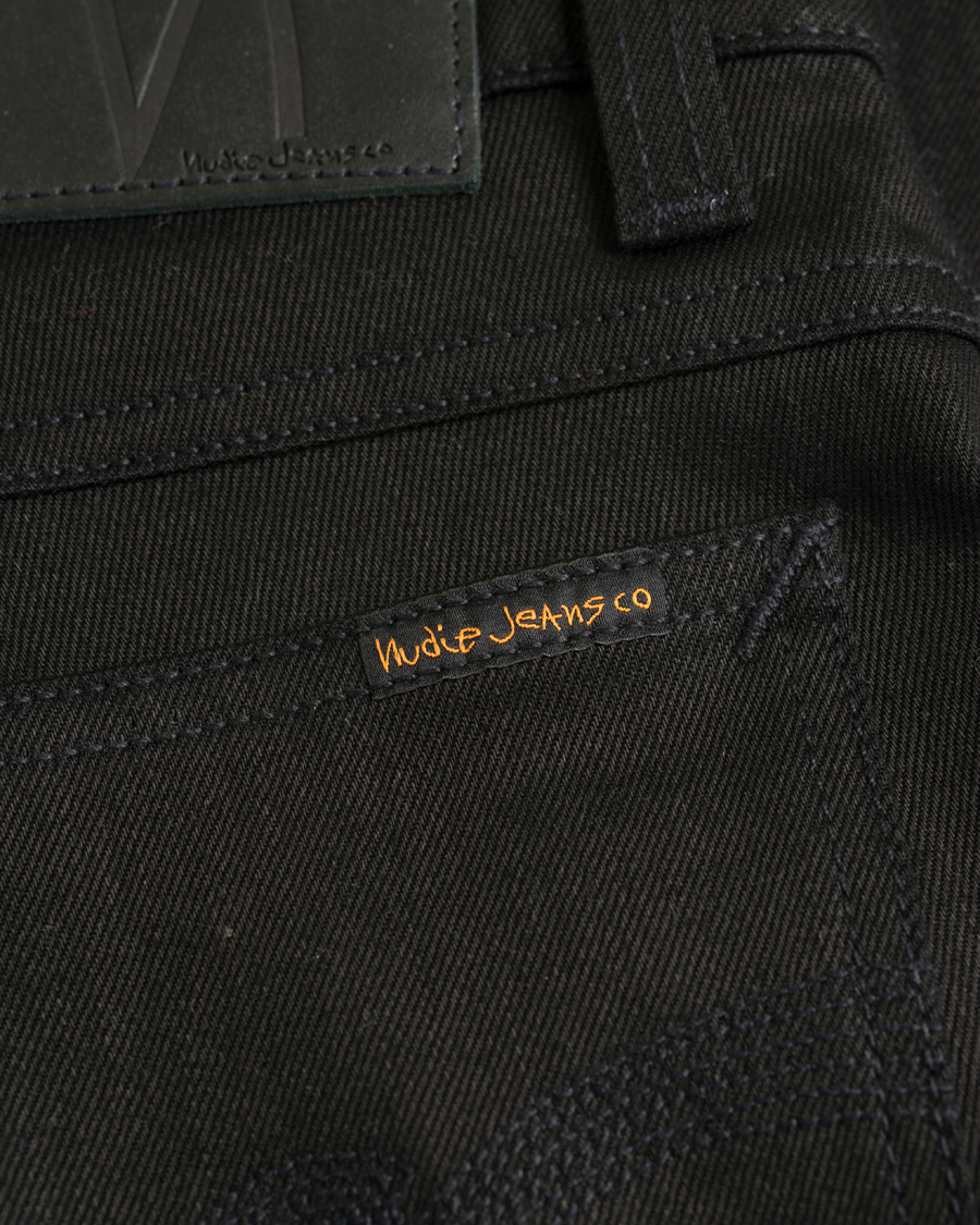 Herre | Jeans | Nudie Jeans | Tilted Tor Organic Slim Fit Stretch Jeans Dry Everblack