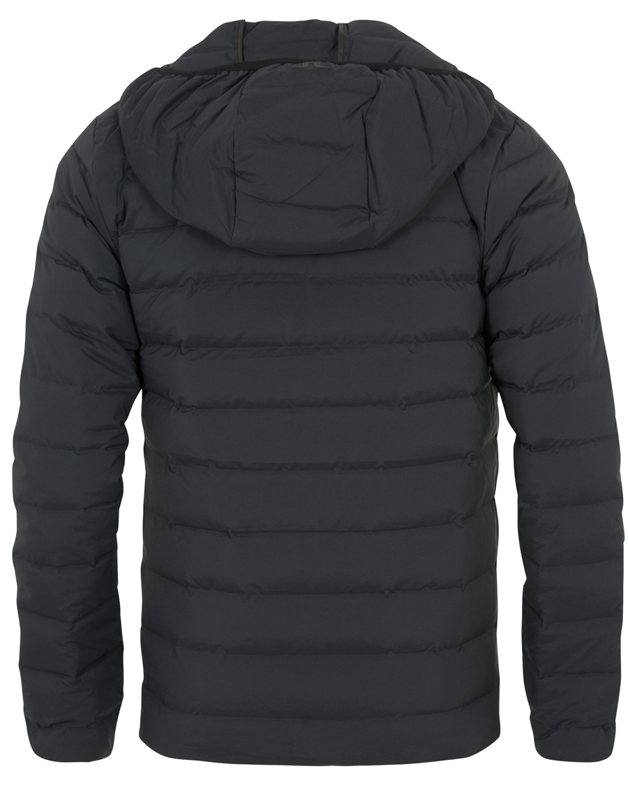 Herre | Jakker | J.Lindeberg | Down Hood Channeled Nylon Jacket Anthracite