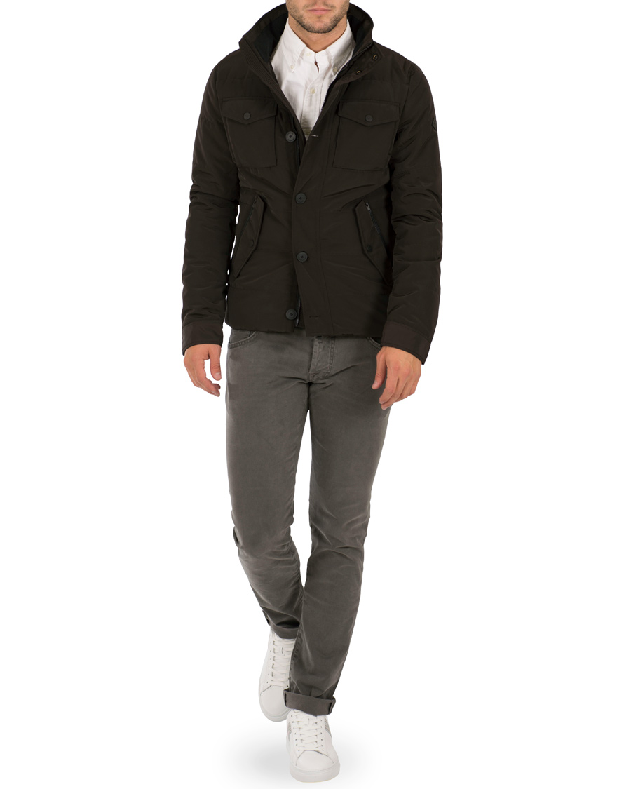 Herre | Jakker | J.Lindeberg | Bailey Stuctured Poly Jacket Brown