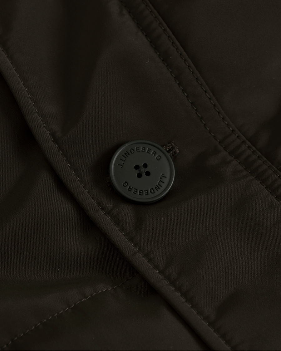 Herre | Jakker | J.Lindeberg | Bailey Stuctured Poly Jacket Brown