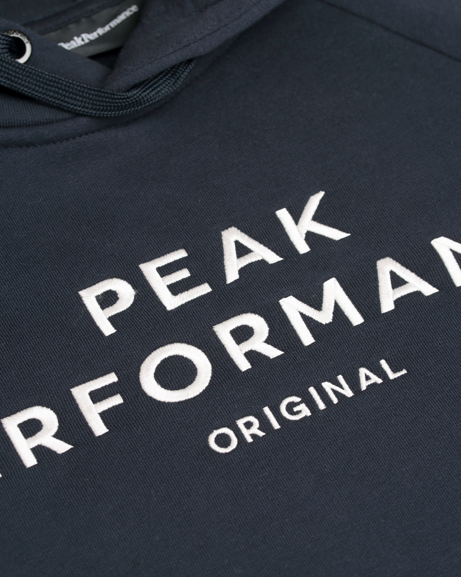 Herre | Trøjer | Peak Performance | M Logo Hoodie Navy