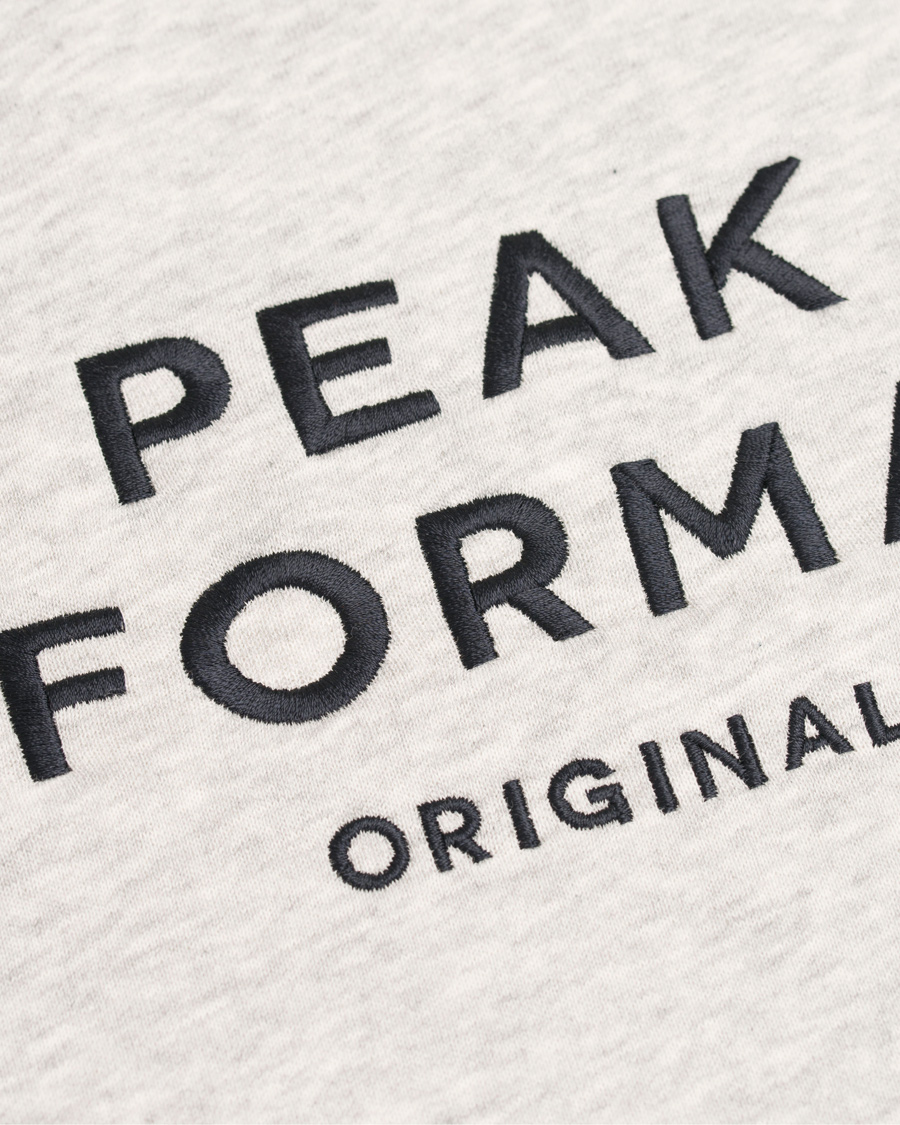 Herre | Trøjer | Peak Performance | Logo Crew Neck Sweatshirt Grey