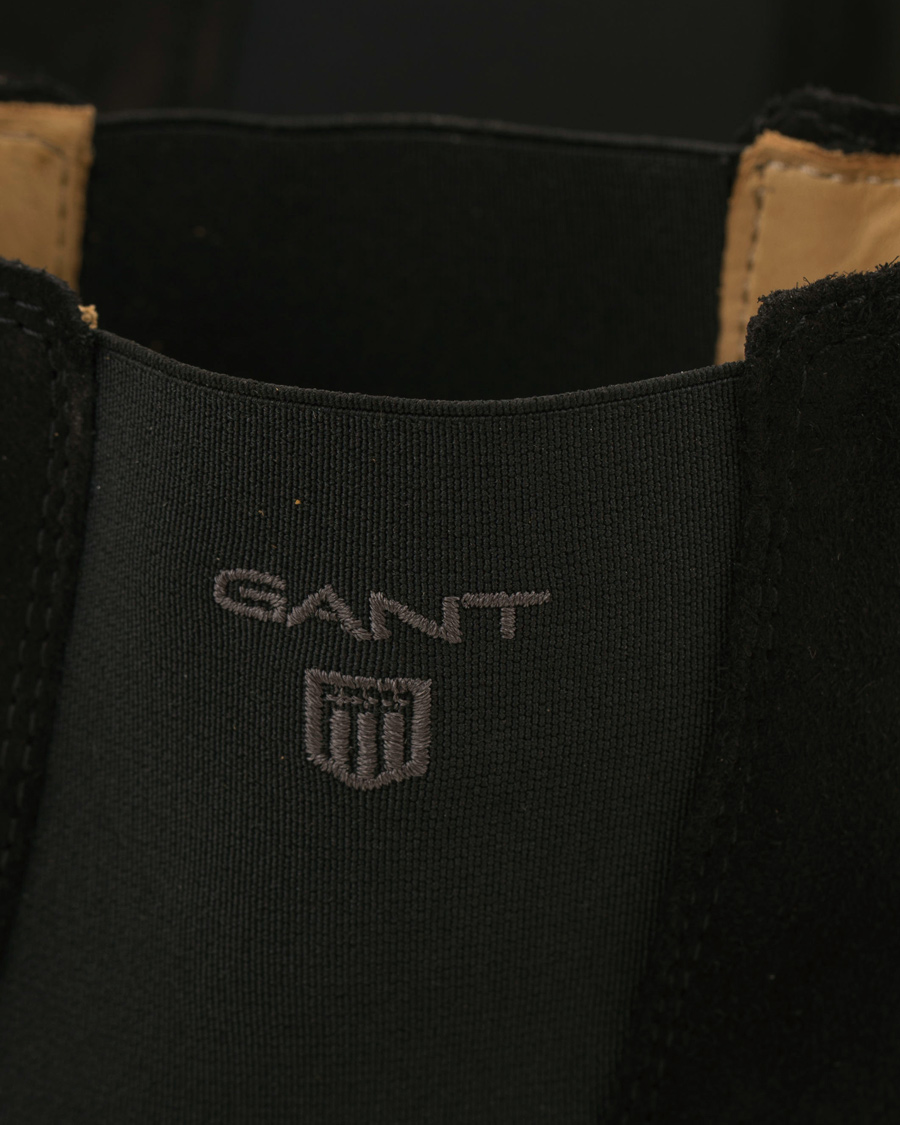Herre | GANT Oscar Chelsea Boot Black Suede | GANT | Oscar Chelsea Boot Black Suede