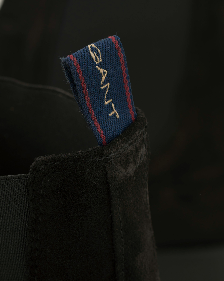 Herre | GANT Oscar Chelsea Boot Black Suede | GANT | Oscar Chelsea Boot Black Suede