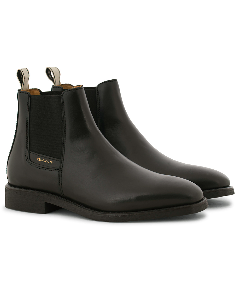 Herre | GANT James Chelsea Boot Black Calf | GANT | James Chelsea Boot Black Calf