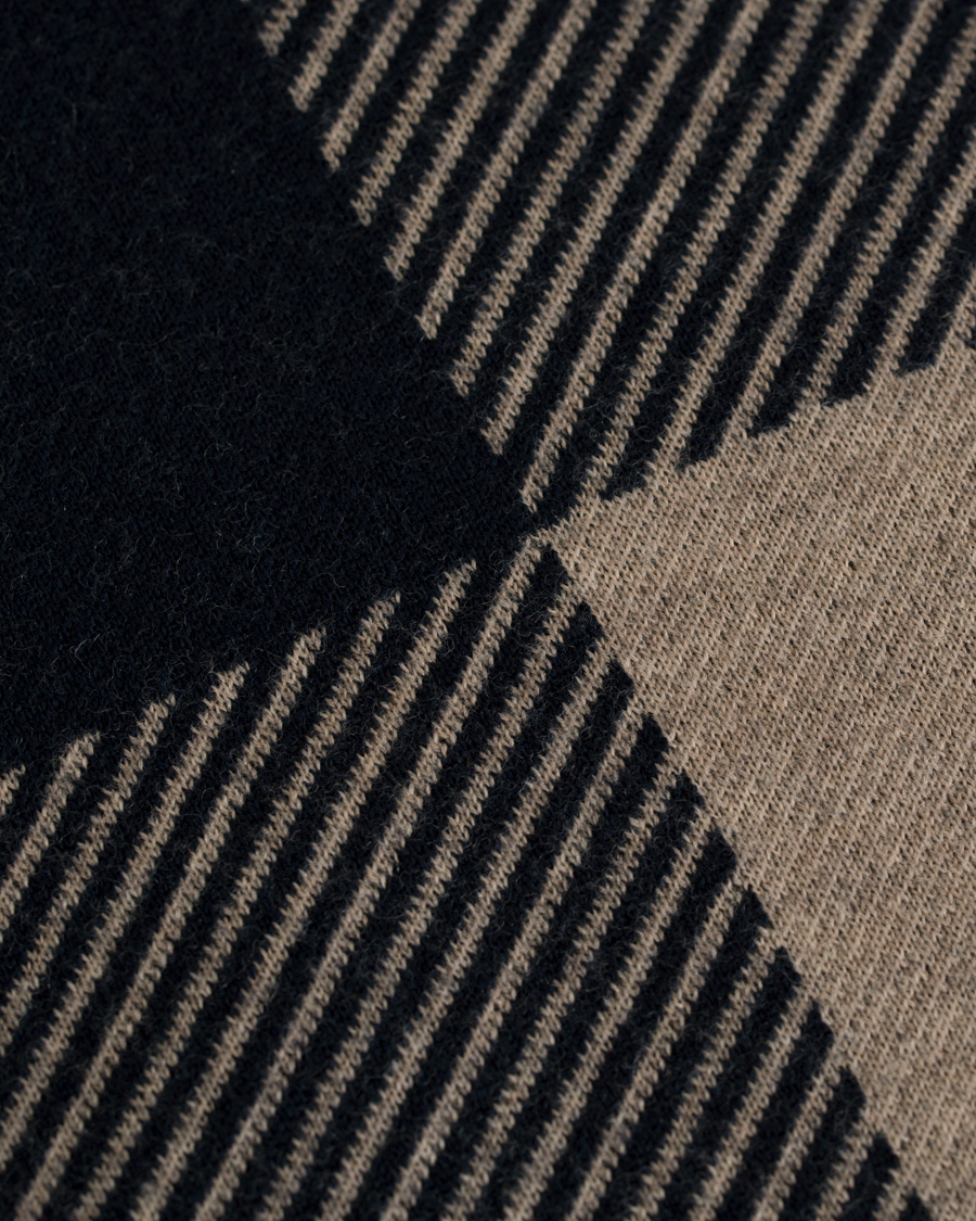 Herre | Trøjer | Aquascutum | Clapton Large Check Knit Navy