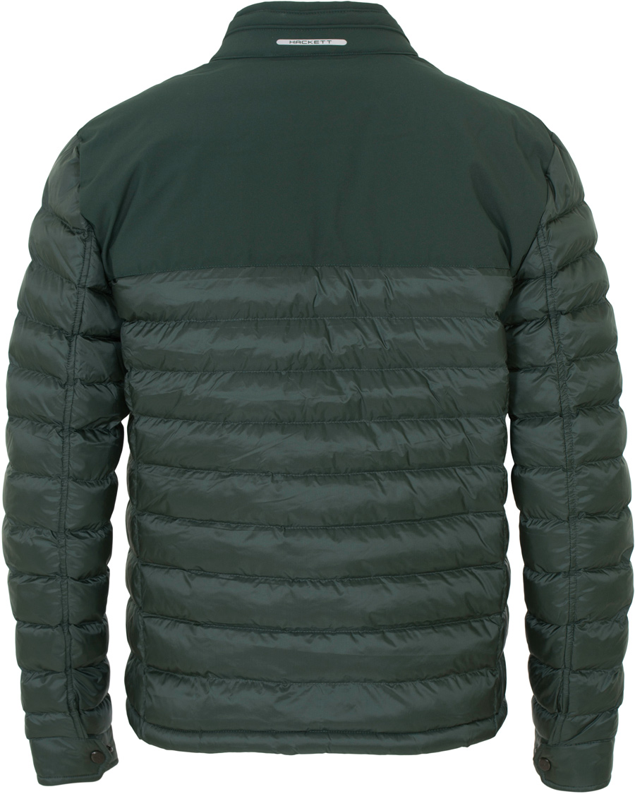 Herre | Jakker | Hackett | Aston Martin Tech Moto Down Jacket Racing Green