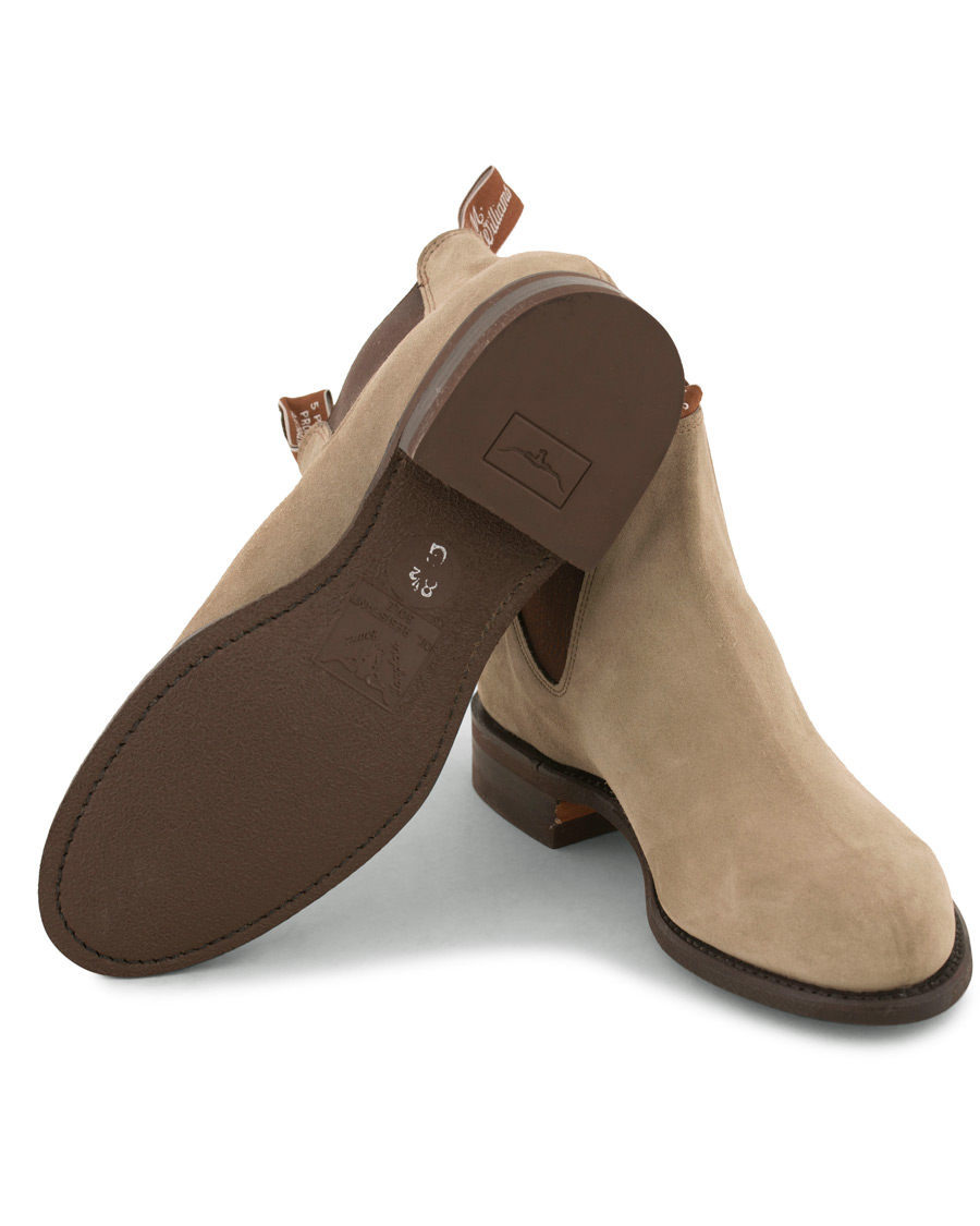 Herre | R.M.Williams Wentworth G Boot Oatmeal Suede | R.M.Williams | Wentworth G Boot Oatmeal Suede