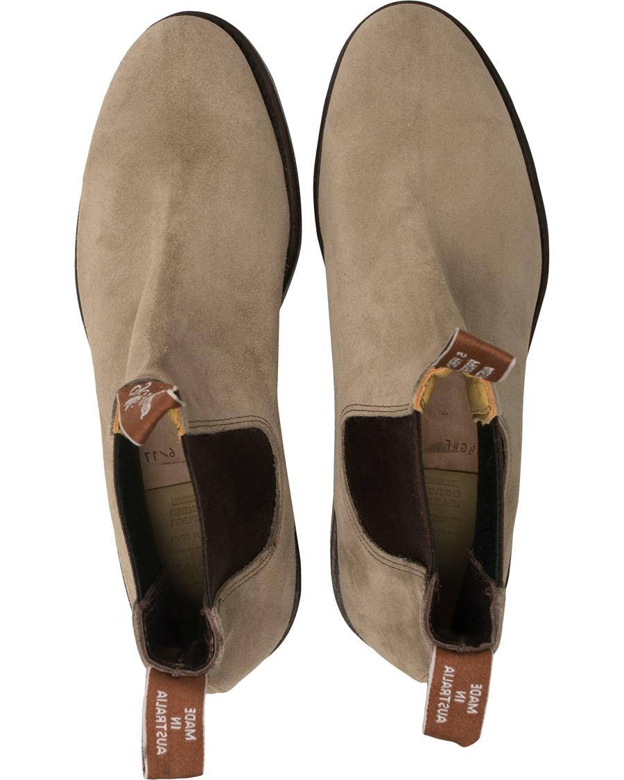 Herre | R.M.Williams Wentworth G Boot Oatmeal Suede | R.M.Williams | Wentworth G Boot Oatmeal Suede