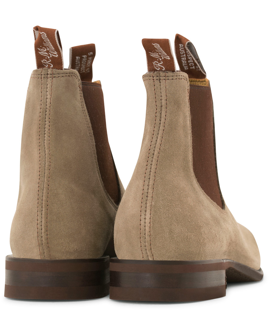 Herre | R.M.Williams Wentworth G Boot Oatmeal Suede | R.M.Williams | Wentworth G Boot Oatmeal Suede