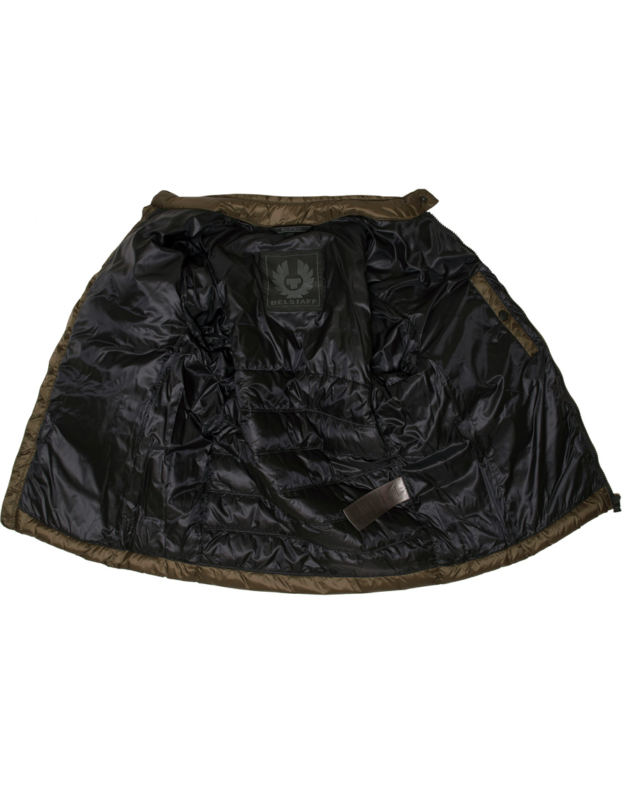 Herre | Jakker | Belstaff | Halewood Down Jacket Dark Moss Green