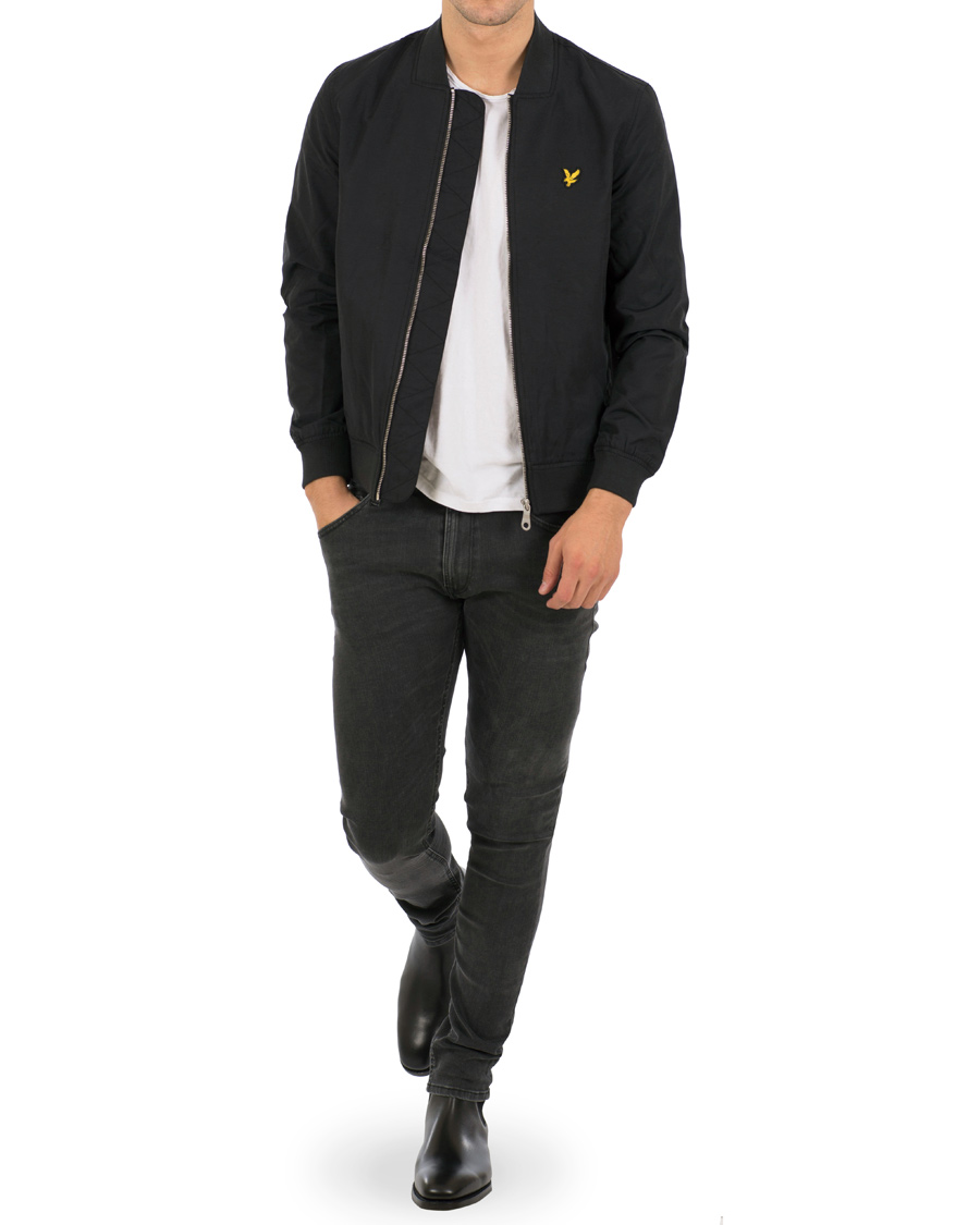 Herre | Jakker | Lyle & Scott | Bomber Jacket True Black