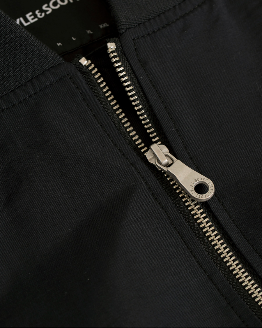 Herre | Jakker | Lyle & Scott | Bomber Jacket True Black