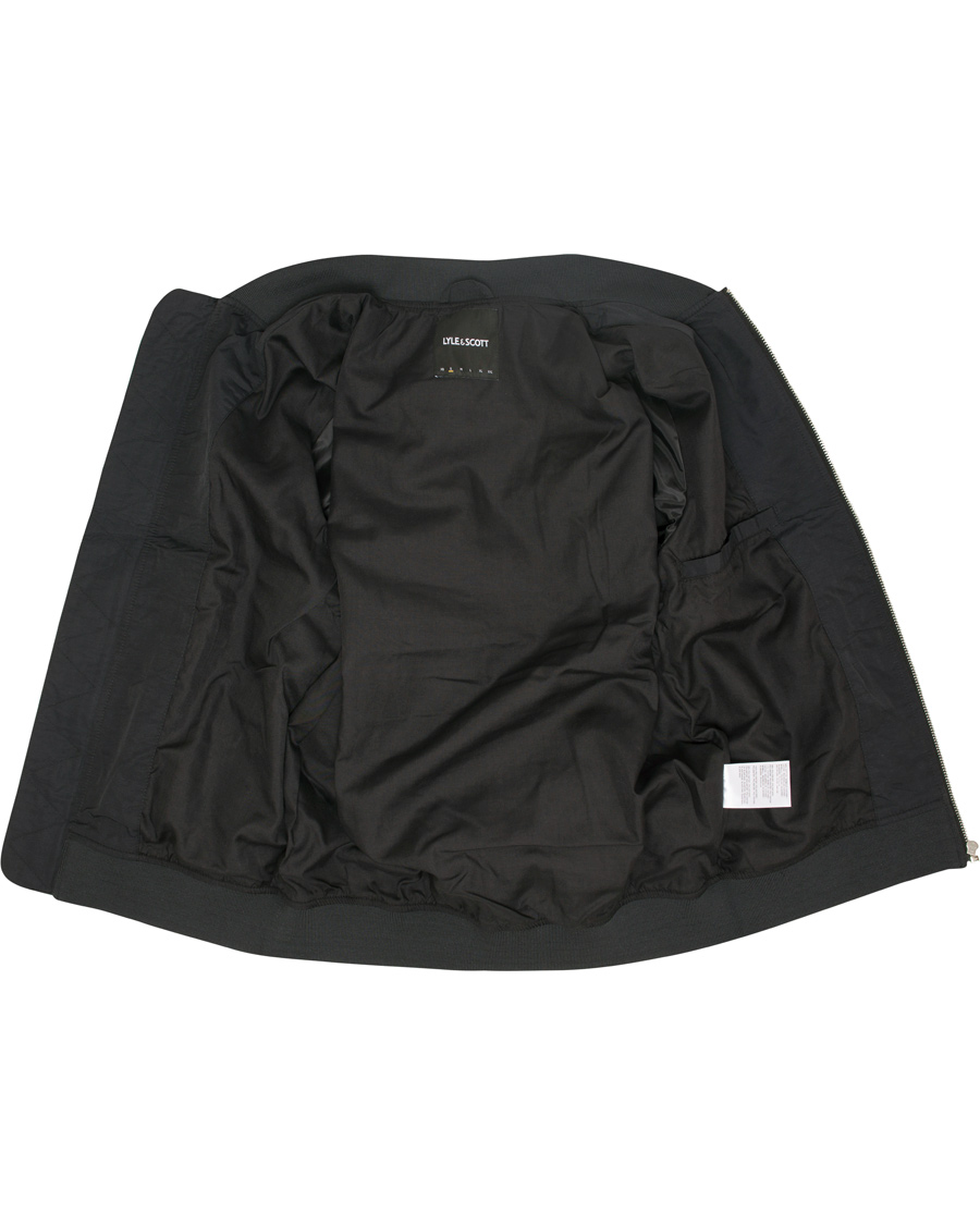 Herre | Jakker | Lyle & Scott | Bomber Jacket True Black