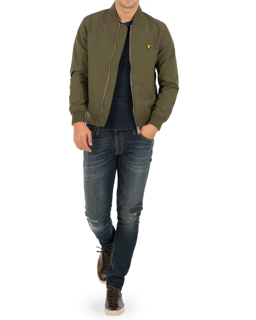 Herre | Jakker | Lyle & Scott | Bomber Jacket Olive