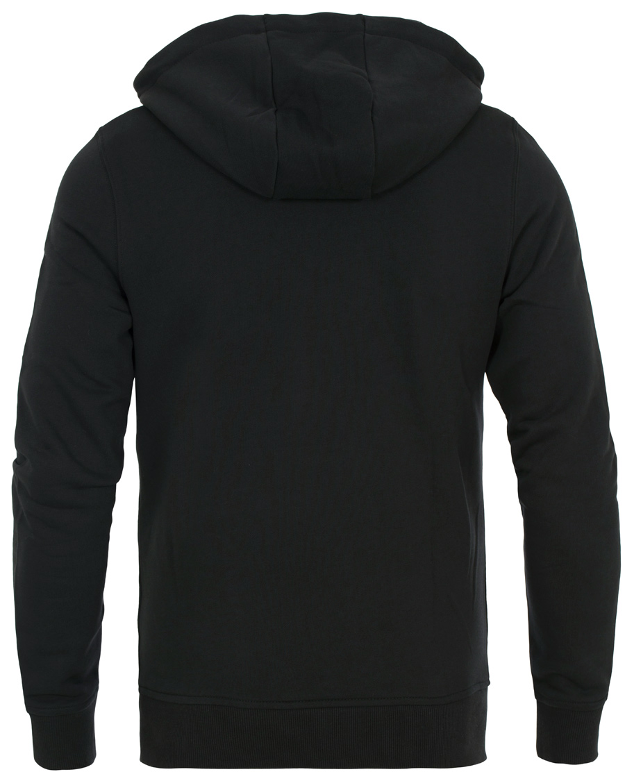 Herre | Trøjer | Lyle & Scott | Half Zip Hoodie True Black