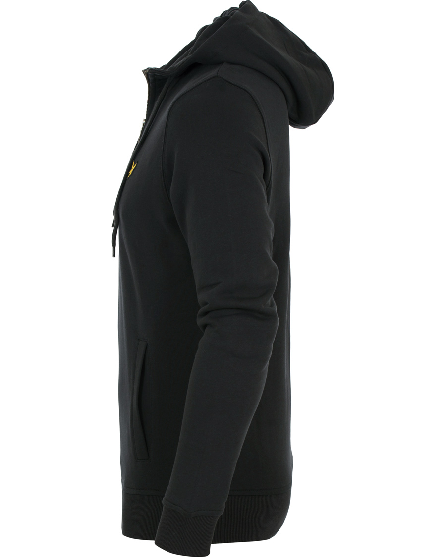 Herre | Trøjer | Lyle & Scott | Half Zip Hoodie True Black