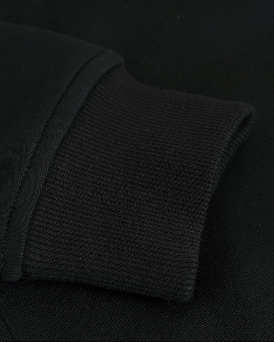 Herre | Trøjer | Lyle & Scott | Half Zip Hoodie True Black