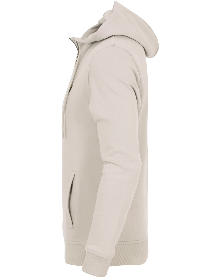 Herre | Trøjer | Lyle & Scott | Half Zip Hoodie Light Grey