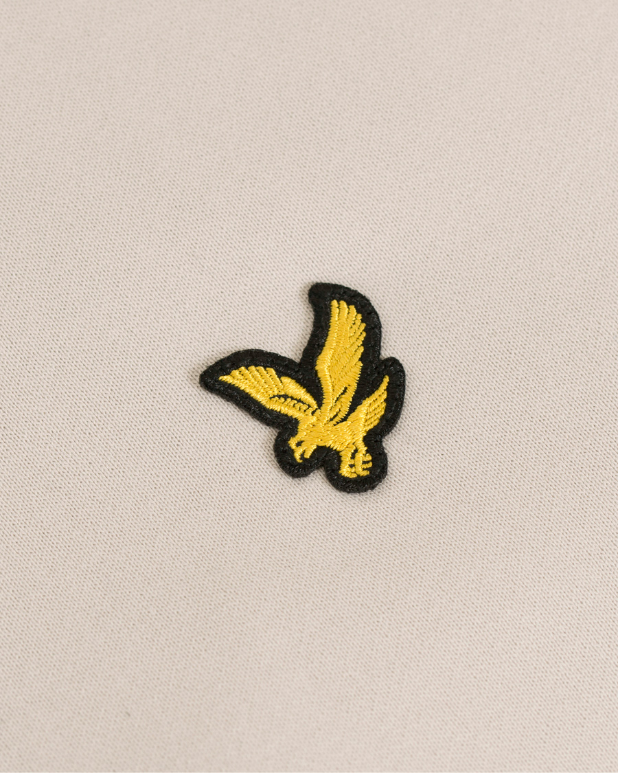 Herre | Trøjer | Lyle & Scott | Half Zip Hoodie Light Grey