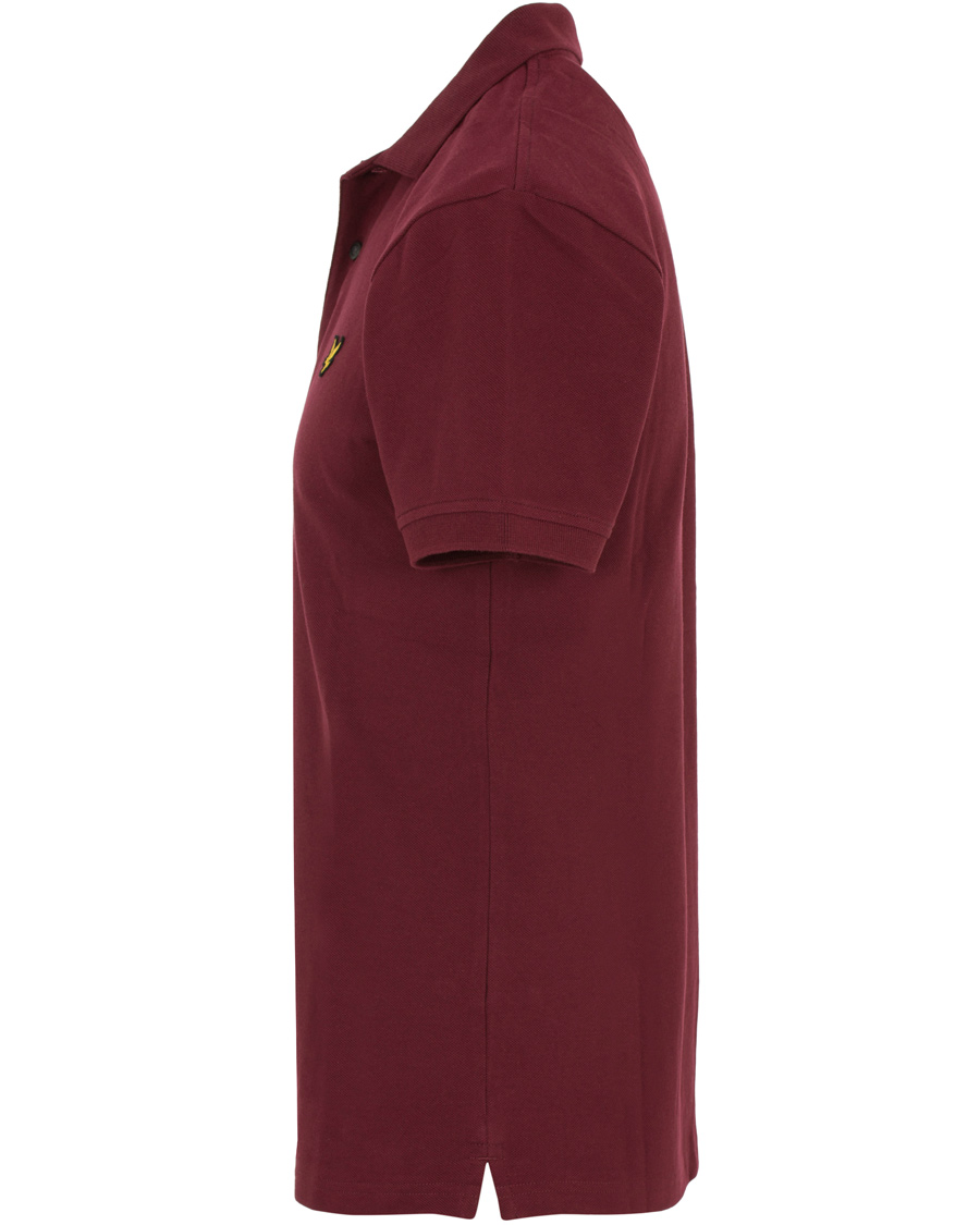 Herre | Polotrøjer | Lyle & Scott | Plain Pique Polo Claret Jug