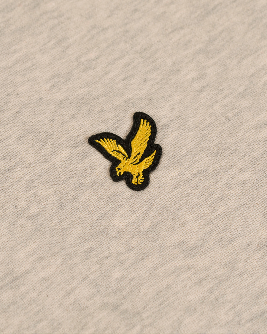 Herre | Trøjer | Lyle & Scott | Pullover Hoodie Light Grey Marl