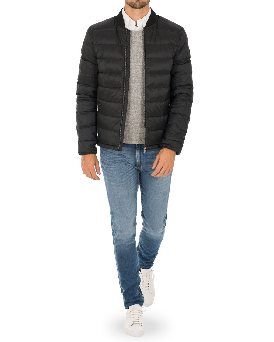 Herre | Jakker | Calvin Klein Jeans | Calvin Klein Opron 5 Down Bomber Jacket Black