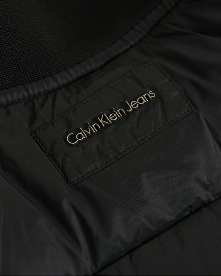 Herre | Jakker | Calvin Klein Jeans | Calvin Klein Opron 5 Down Bomber Jacket Black