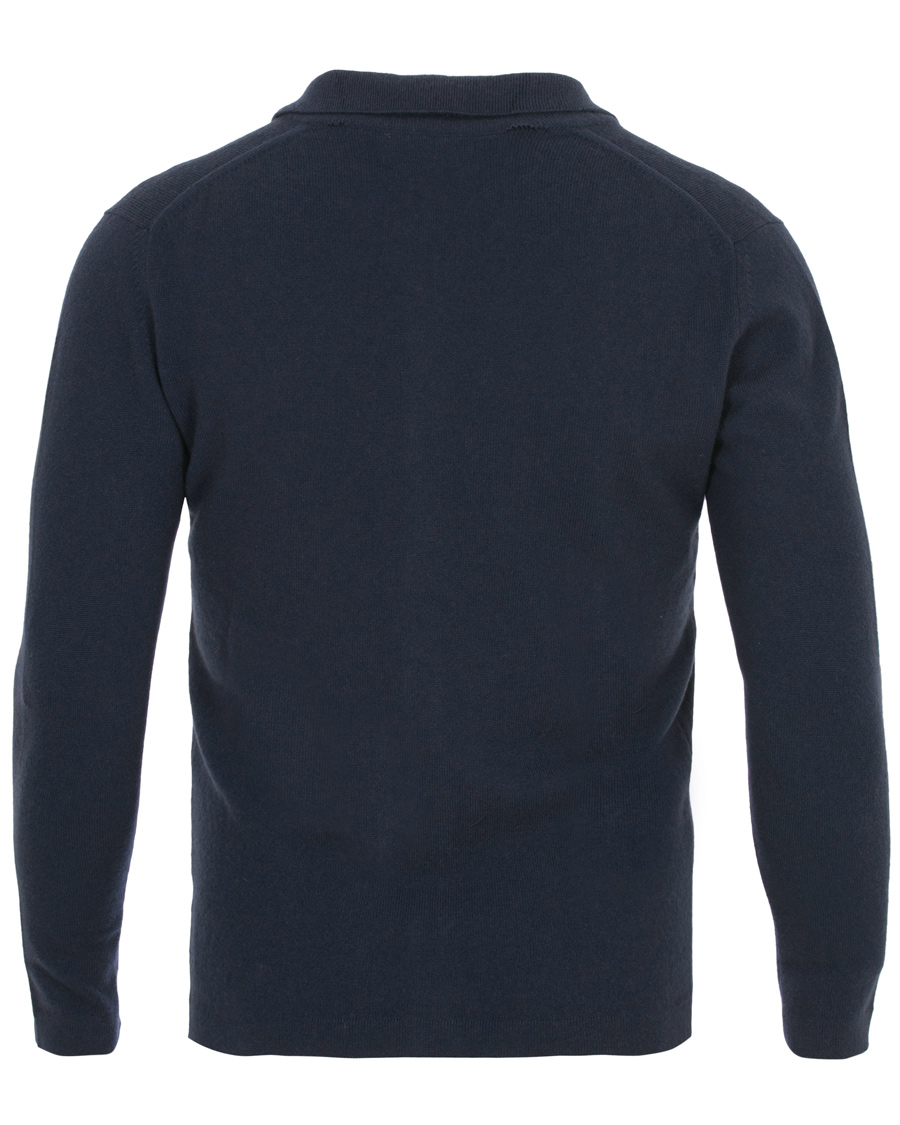 Herre | Trøjer | Johnstons of Elgin | Cashmere Cardigan Navy