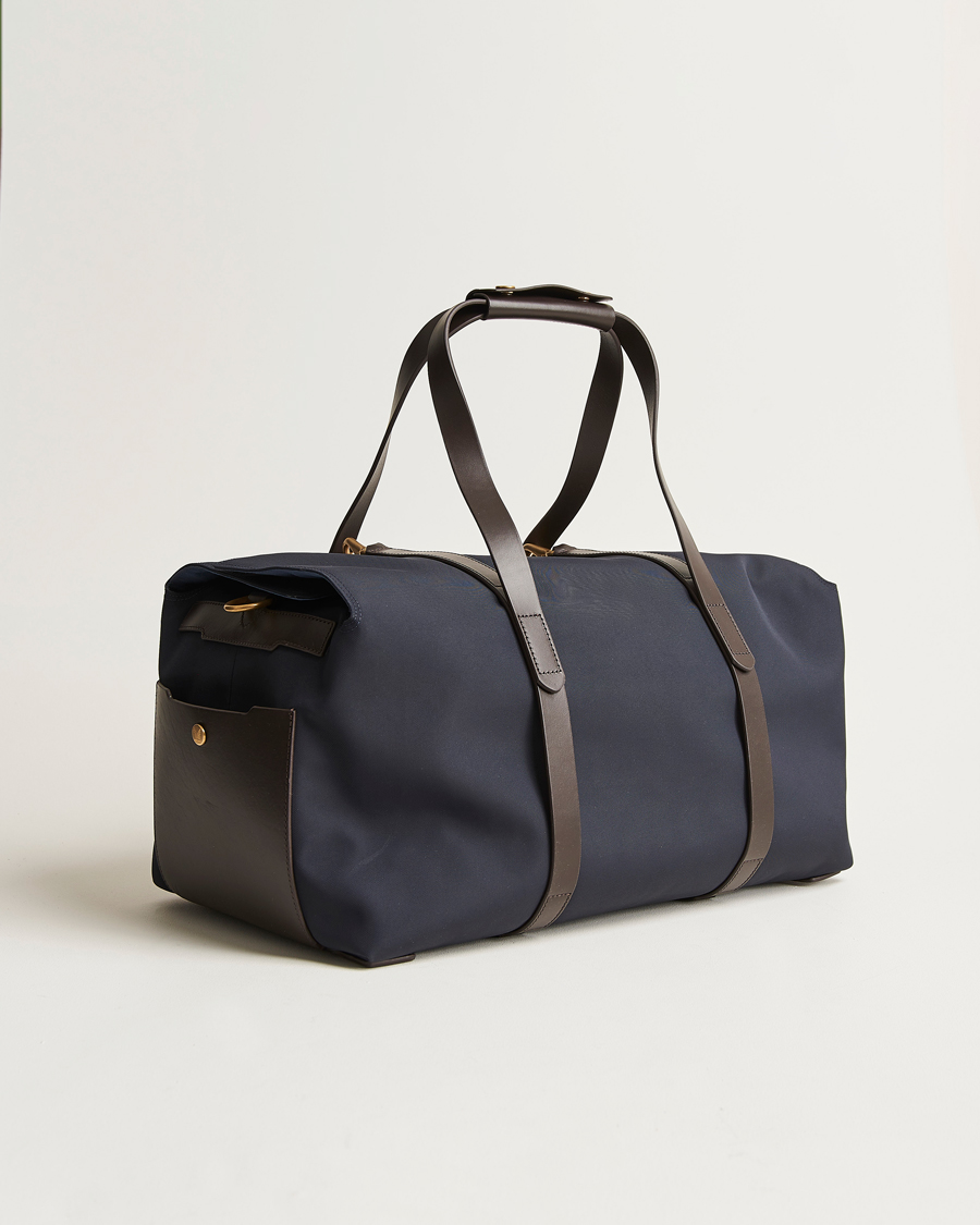Herre | Tasker | Mismo | M/S Supply Weekendbag Navy/Dark Brown