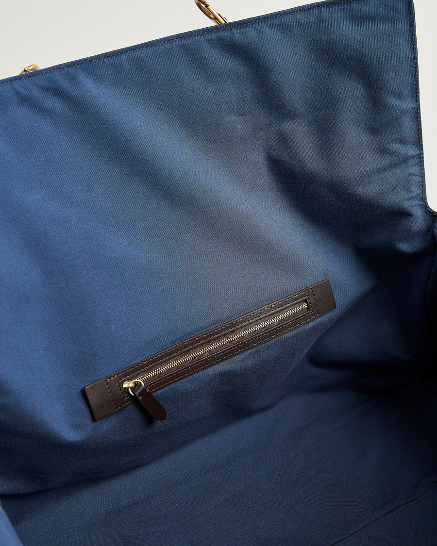 Herre | Tasker | Mismo | M/S Supply Weekendbag Navy/Dark Brown