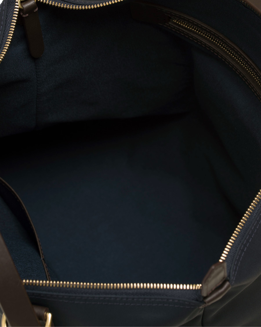 Herre | Mismo M/S Nylon Day Pack Navy/Dark Brown | Mismo | M/S Nylon Day Pack Navy/Dark Brown