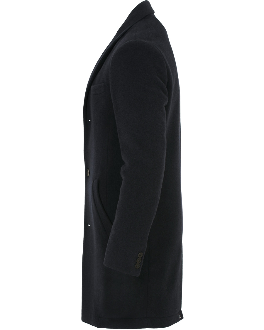 Herre | Jakker | NN07 | Aaron Wool Coat Navy