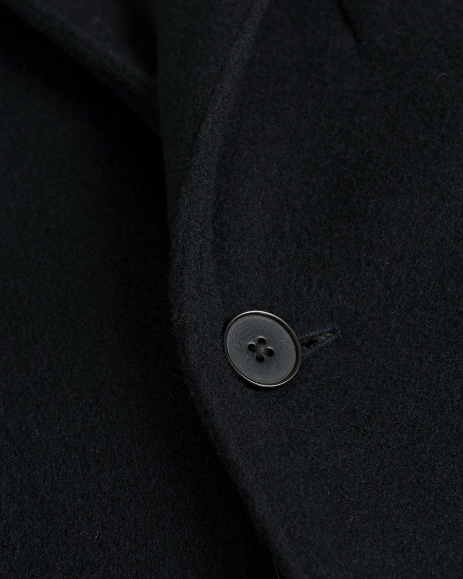 Herre | Jakker | NN07 | Aaron Wool Coat Navy