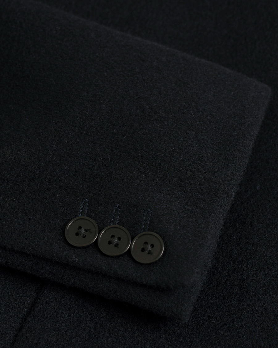 Herre | Jakker | NN07 | Aaron Wool Coat Navy
