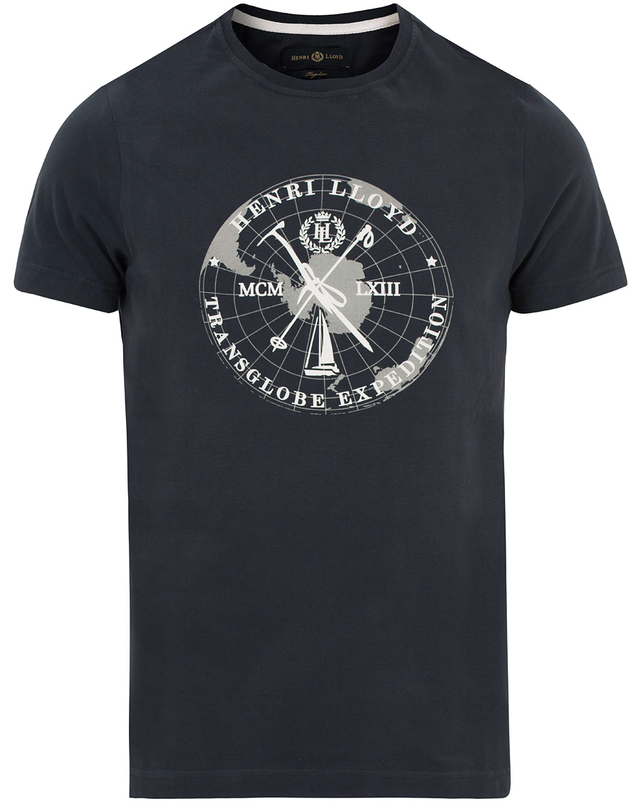 Herre | T-Shirts | Henri-Lloyd | Henri Lloyd Nympton Regular Crew Neck Tee Navy