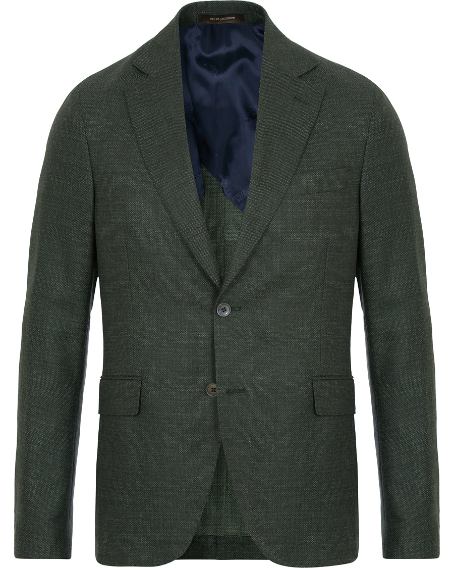 Herre | Blazere & jakker | Oscar Jacobson | Egel Wool Blazer Green