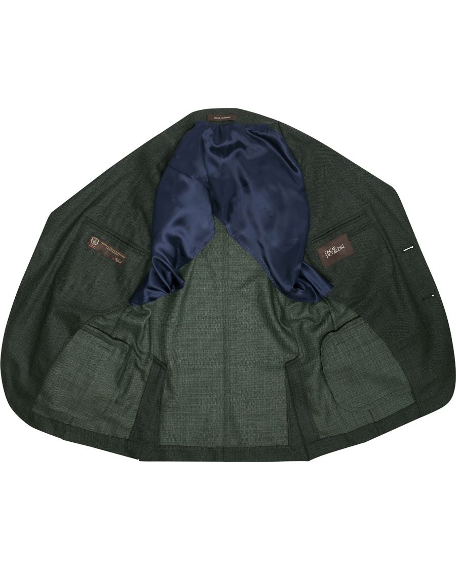 Herre | Blazere & jakker | Oscar Jacobson | Egel Wool Blazer Green