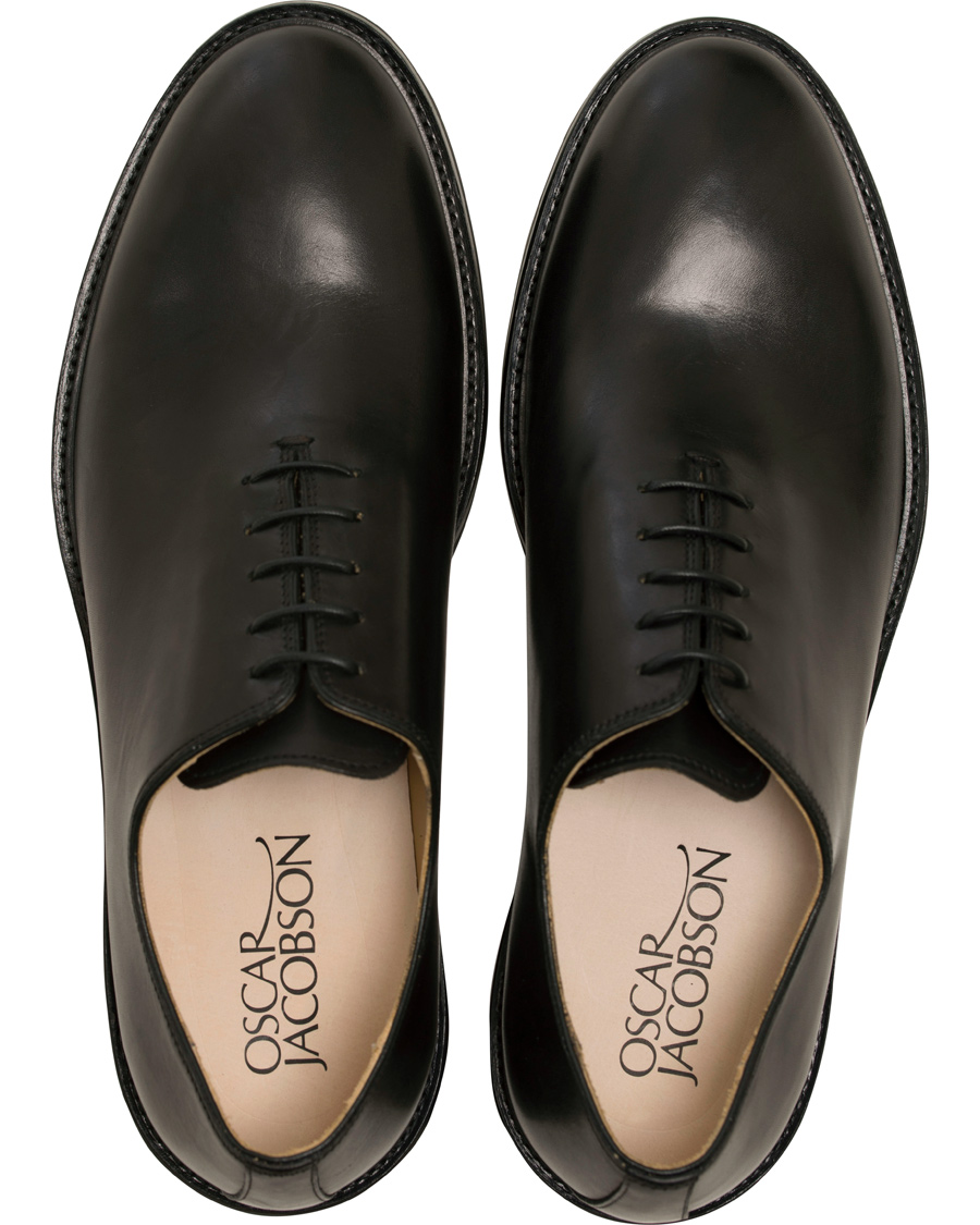 Herre | Oscar Jacobson President Wholecut Oxford Black | Oscar Jacobson | President Wholecut Oxford Black
