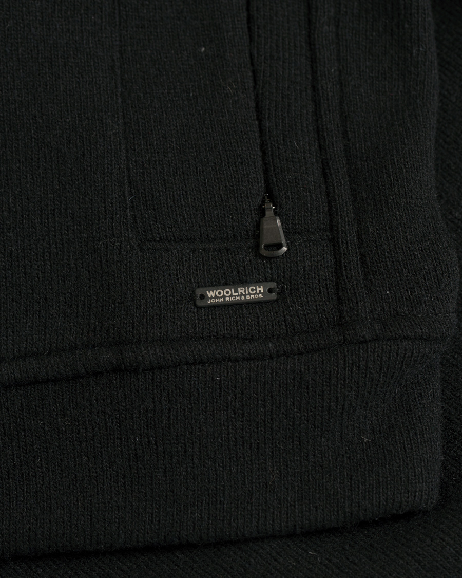 Herre | Trøjer | Woolrich | Catskill Wool Hoodie Black