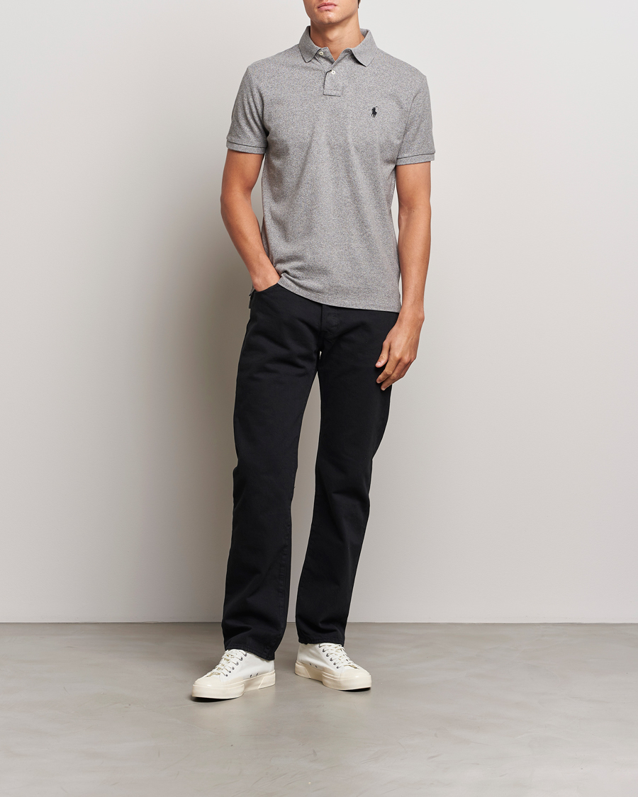 Herre | Polotrøjer | Polo Ralph Lauren | Custom Slim Fit Polo Canterbury Heather