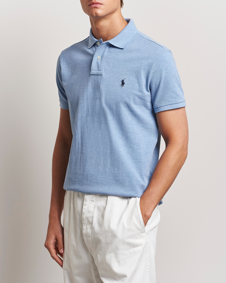 Herre |  | Polo Ralph Lauren | Custom Slim Fit Polo Isle Heather