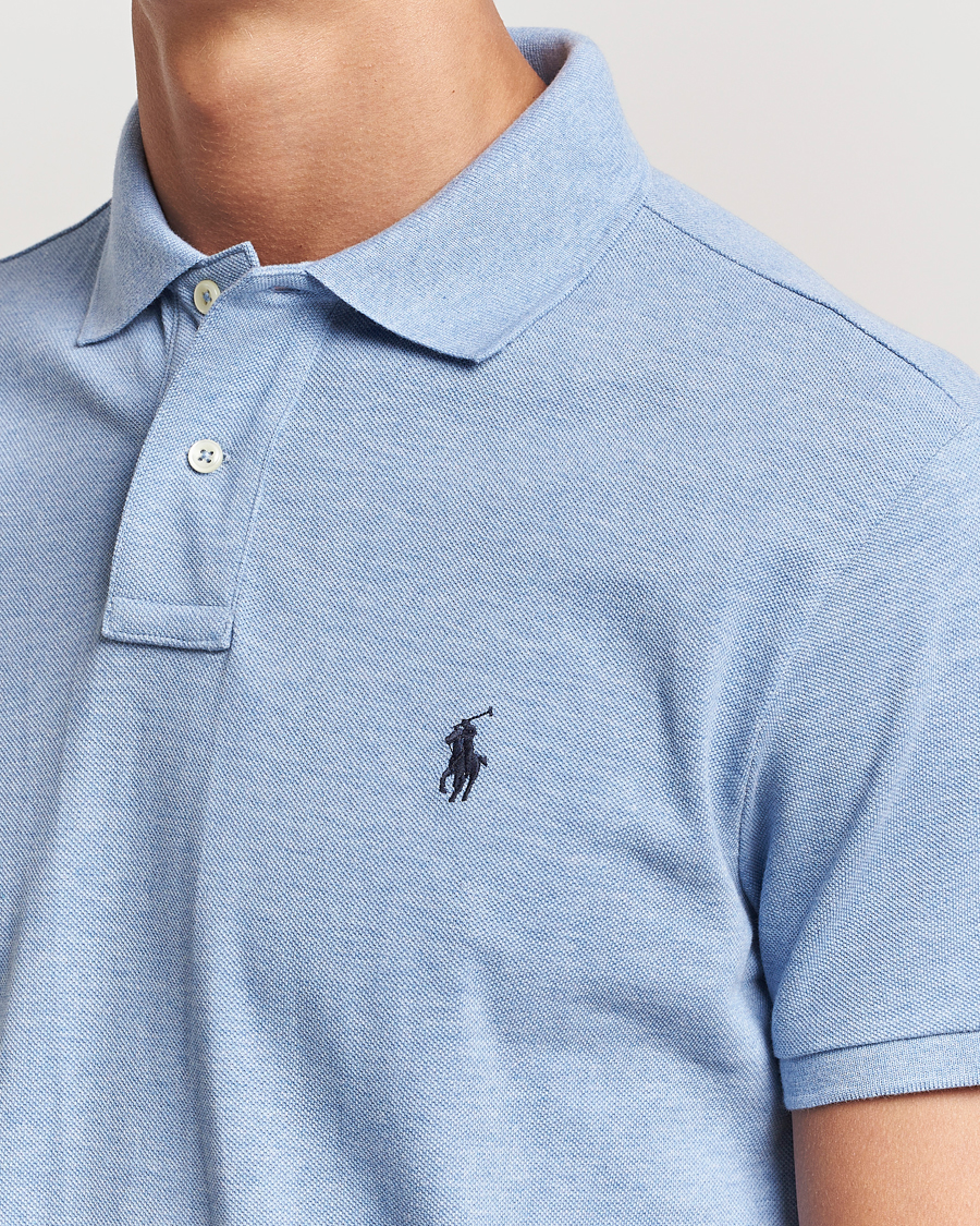 Herre | Polotrøjer | Polo Ralph Lauren | Custom Slim Fit Polo Isle Heather