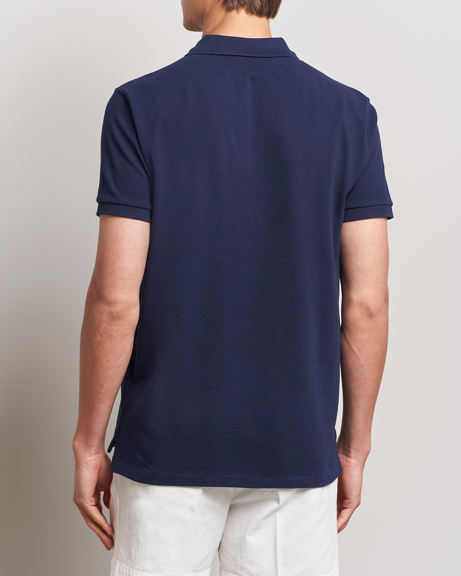 Herre | Polotrøjer | Polo Ralph Lauren | Custom Slim Fit Polo Newport Navy