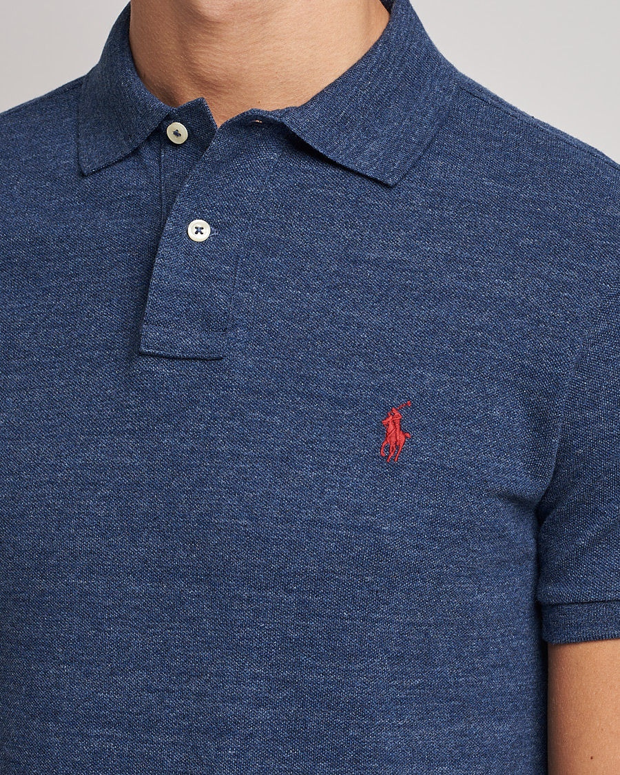 Herre | Polotrøjer | Polo Ralph Lauren | Slim Fit Polo Classic Royal Heather