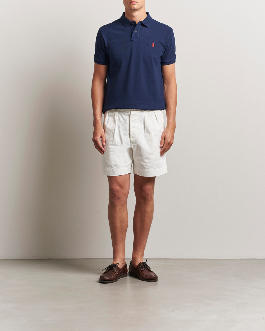 Herre | Polotrøjer | Polo Ralph Lauren | Slim Fit Polo Newport Navy