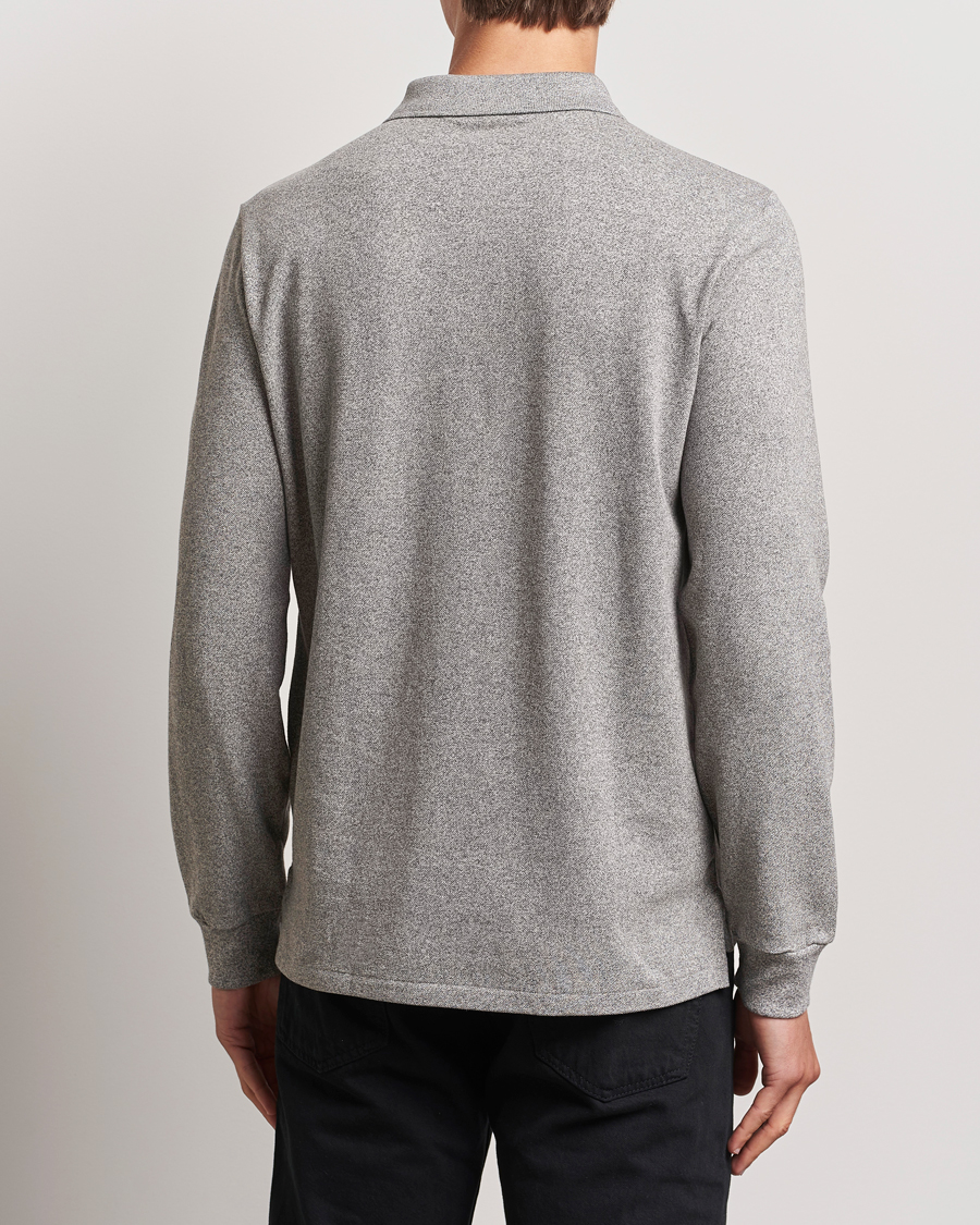 Herre | Polotrøjer | Polo Ralph Lauren | Custom Slim Fit Long Sleeve Polo Canterbury Heather