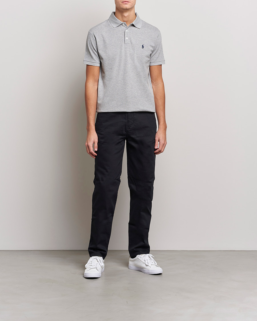 Herre | Polotrøjer | Polo Ralph Lauren | Slim Fit Stretch Polo Andover Heather